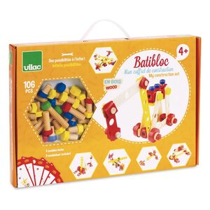 BATIBLOC JUEGO DE CONSTRUCCIÓN DE MADERA 106 PC