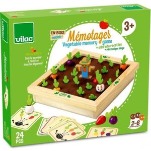 HUERTO DE VEGETALES JUEGO DE MEMORIA