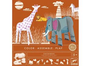 COLOREAR CONSTRUIR JUGAR SABANA