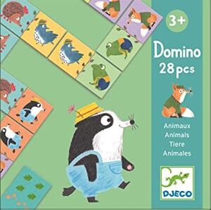 DOMINO 28 PIEZAS ANIMALES