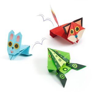 PAPIROFLEXIA ORIGAMI ANIMALES SALTARINES