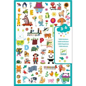 1000 STICKERS PEGATINAS PARA PEQUES