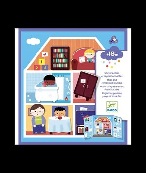 PEGATINAS REPOSICIONALES LA CASA (+18M)