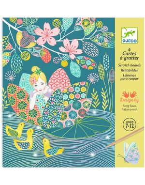 CUADROS RASCAR EL ESTANQUE