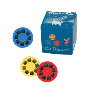 'LES PAPOUM' DISCOS LINTERNA-PROYECTOR