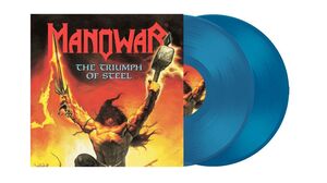MANOWAR · TRIUMPH OF STEEL (2LP BLUE VINYL)