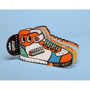 LIBRETA DE PEGATINAS NUMERADAS STREET