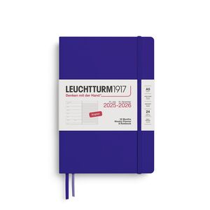 LEUCHTTURM1917  AGENDA 18 MESES 2026 PLANIFICADOR SEMANAL + NOTAS A5 FLEX  BLUE INK