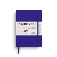 LEUCHTTURM1917  AGENDA 18 MESES 2026 SEMANAL HORIZONTAL A5  INK