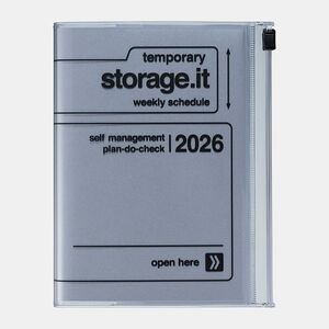 A6 2025/2026 AGENDA MARK'S STORAGE.IT - PLATEADO