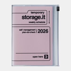 A6 2025/2026 AGENDA MARK'S STORAGE.IT - ROSA