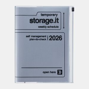 A5 2025/2026 AGENDA MARK'S STORAGE.IT - PLATEADO