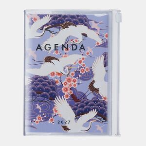 AGENDA MARK'S 2027 A6 JAPAN - PÀJAROS VIOLETA