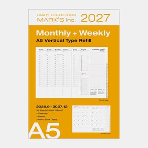 AGENDA MARK'S 2027 A5 - REFILL