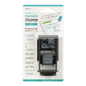 PAINTABLE STAMP LIST