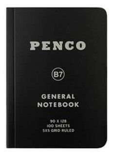 NOTEBOOK B7 PENCO BLACK