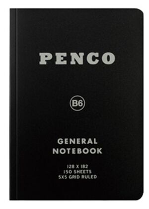 NOTEBOOK B6 PENCO BLACK