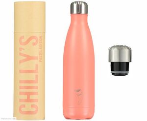 BOTELLA CHILLY'S CORAL PASTEL 500 ML