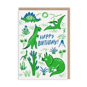 POSTAL· DINO PARTY BIRTHDAY