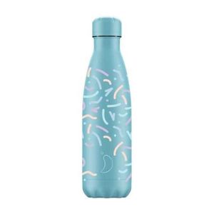 BOTELLA CHILLY'S 500ML DOODLE BLUE