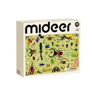 PUZZLE INSECTOS DEL MUNDO (MIDEER) 126 PIEZAS