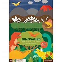 JUEGO DE ADHESIVOS REMOVIBLES DINOSAURIOS