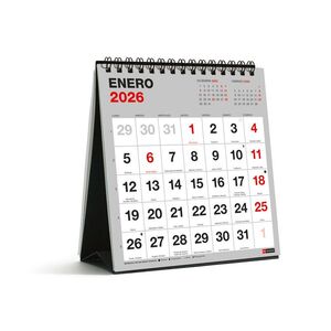 2026 * CALENDARIO SOBREMESA 14X15