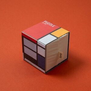 CUBE PUZZLE - MONDRIAN (COMPOSITION)