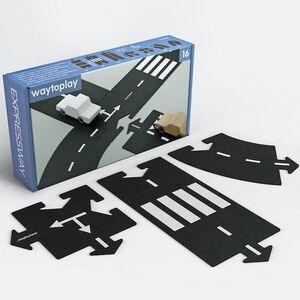 WAYTOPLAY 16PC - CARRETERA FELXIBLE DE JUGUETE