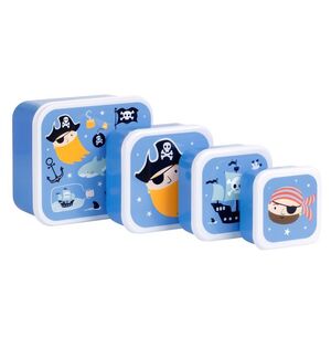 SET 4 CAJAS SNACK PIRATAS