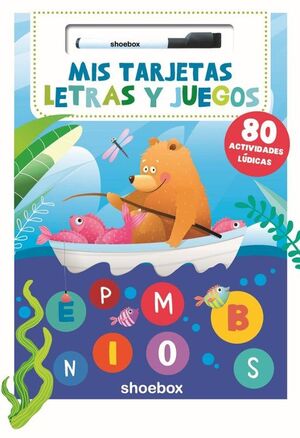 MIS TARJETAS - LETRAS Y JUEGOS (40 TARJETAS+ROTULADOR)