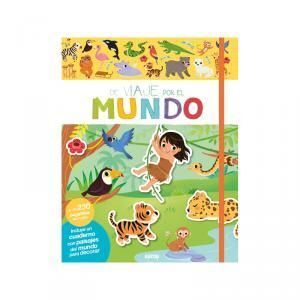 MI PRIMER LIBRO DE PEGATINAS. DE VIAJE POR EL MUNDO