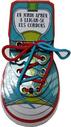 JORDI APREN A LLIGAR-SE ELS CORDONS, EN