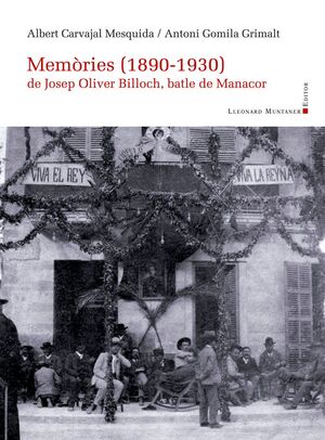 MEMORIES (1890-1930) DE JOSEP OLIVER BILLOCH