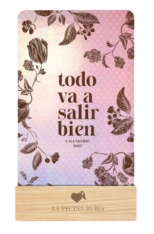 CALENDARIO MESA DE TARJETAS 2027 - LA VECINA RUBIA