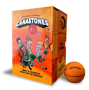 PACK CANASTONES: 2 LIBROS + PELOTA