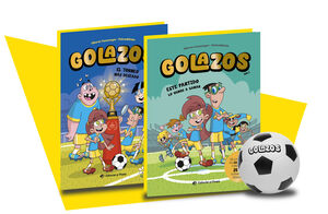 PACK GOLAZOS: 2 LIBROS + PELOTA