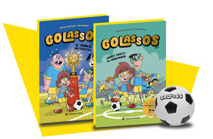 PACK GOLASSOS: 2 LLIBRES + PILOTA