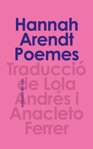 POEMES / HANNAH ARENDT