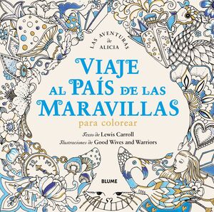 VIAJE AL PAÍS DE LAS MARAVILLAS PARA COLOREAR