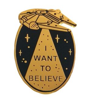 PIN I WANT TO BELIEVE