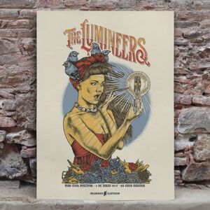 THE LUMINEERS LIMITED EDITION SCREEN PRINT