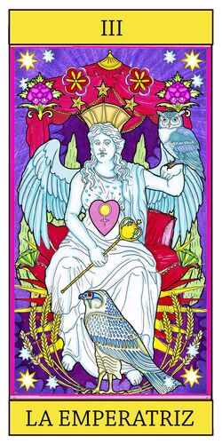 LA EMPEREATRIZ TAROT PRINT - EL DIOS DE LOS TRES