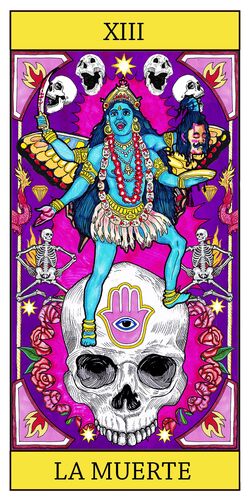 LA MUERTE TAROT PRINT - EL DIOS DE LOS TRES
