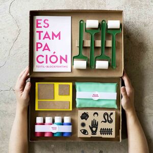 KIT ESTAMPACIÓN TÉXTIL MÍSTICO