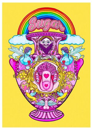 SUGAR PRINT A3 EL DIOS DE LOS TRES