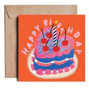 BIRTHDAY CAKE CARD DARIA SOLAK