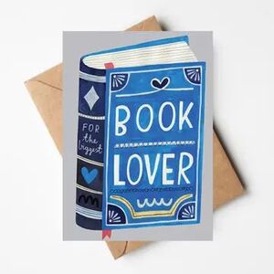BOOK LOVER CARD DARIA SOLAK