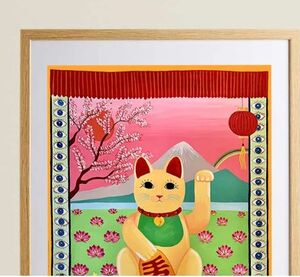 TAMARA LLOYD COX LUCKY CAT A4