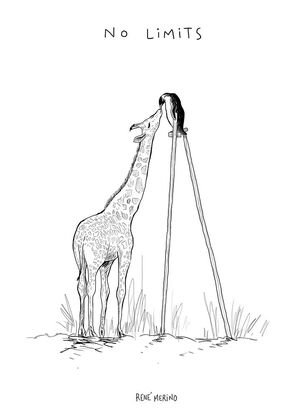 PRINT · NO LIMITS · A4 · RENÉ MERINO